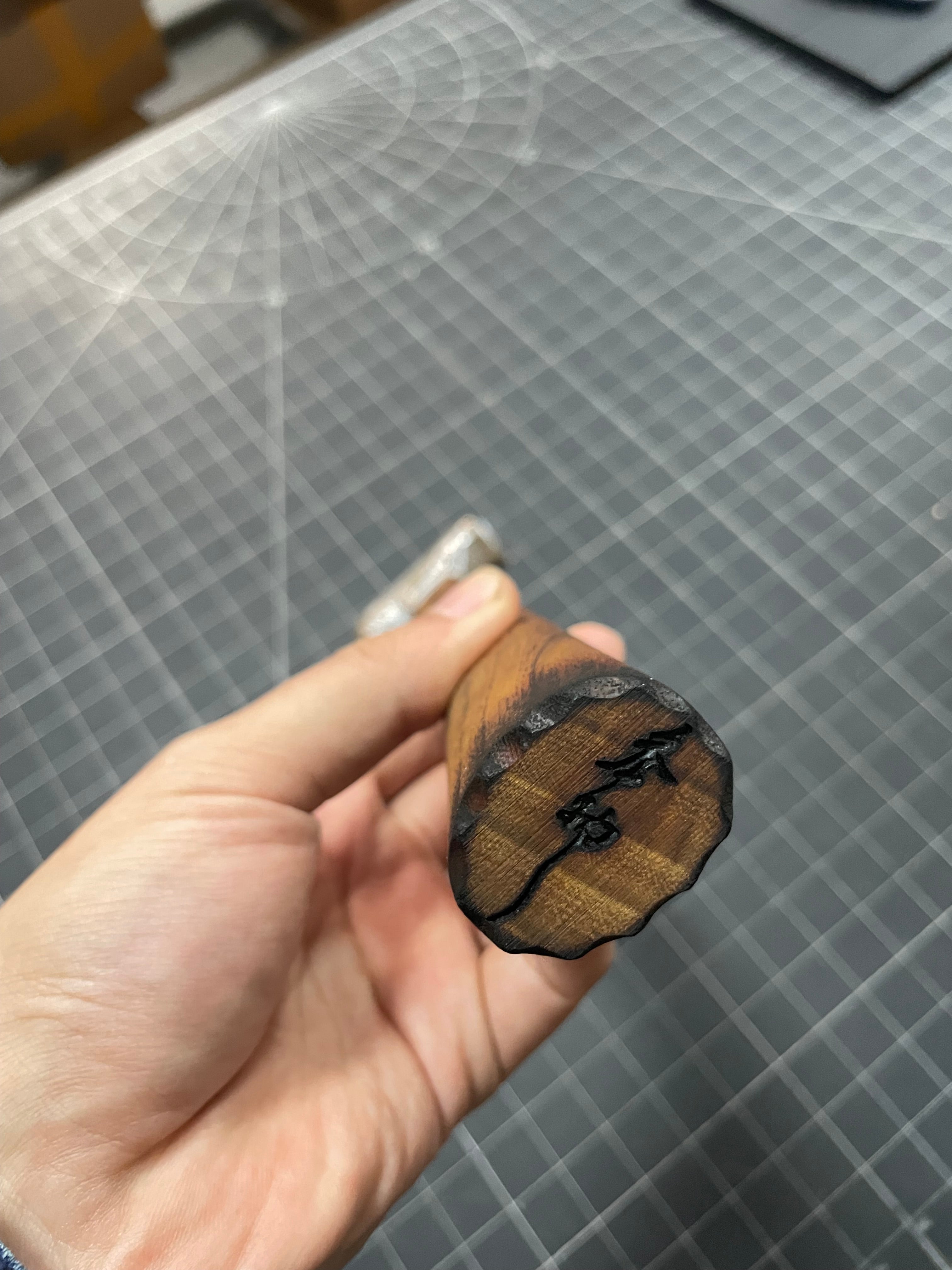 Zen-Wu F-2DS Damascus Steel Hammer（blem)