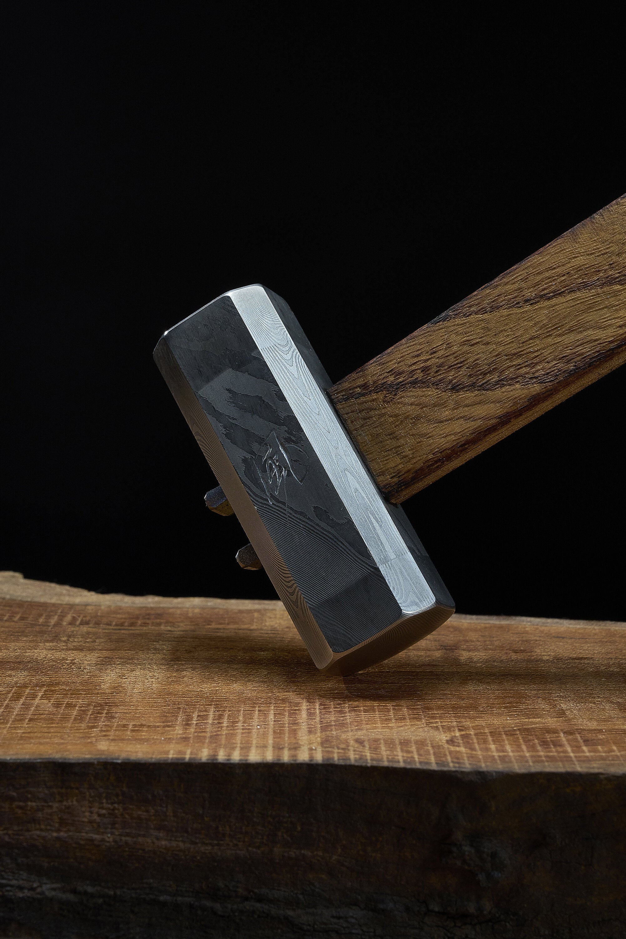 Zen-Wu F-2DS Damascus Steel Hammer