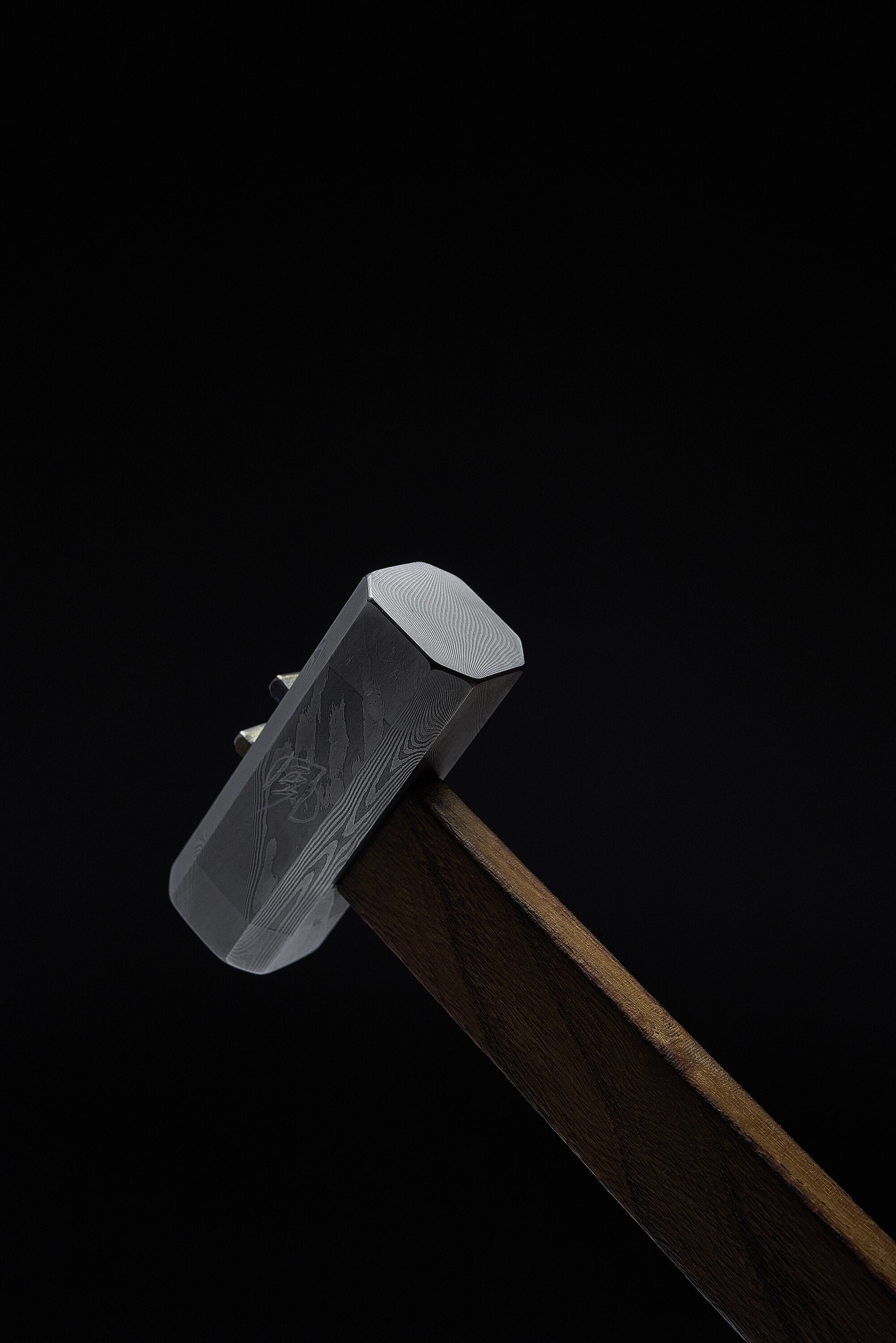 Zen-Wu F-2DS Damascus Steel Hammer