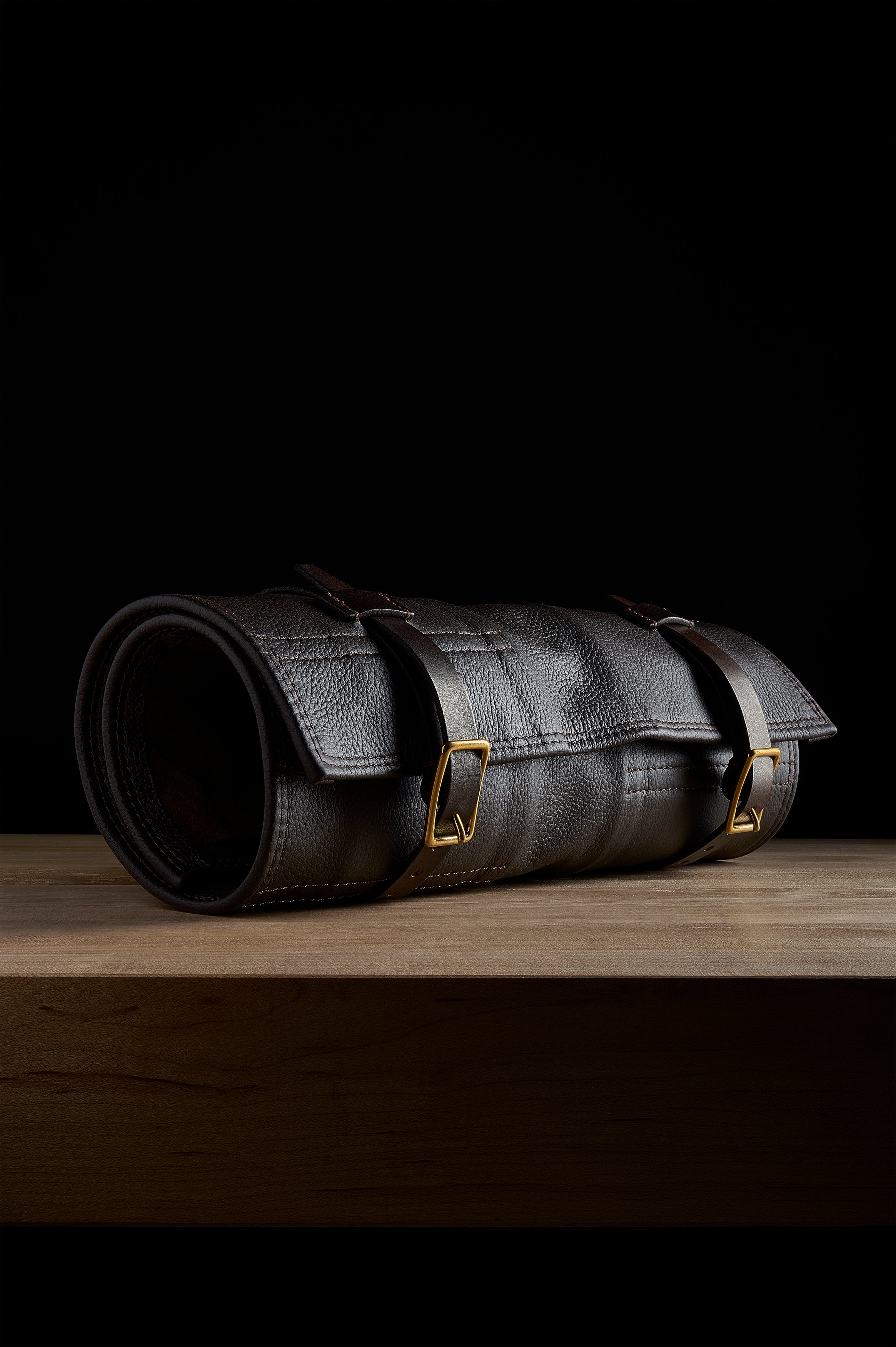 Zen-Wu Chisel Roll: 12-slot full-grain leather | Zen-Wu Toolworks